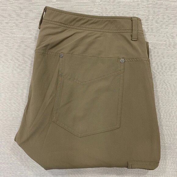 Mountain HardWear Pants Mens 38 x 32 Brown Fleece Lined Insulated Cargo - Picture 7 of 14